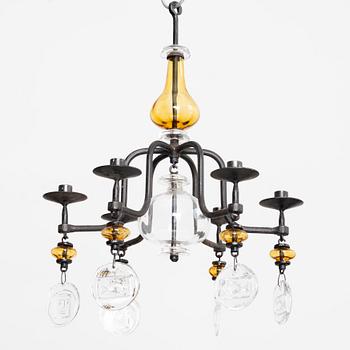 Erik Höglund, ljuskrona, Boda Smide.