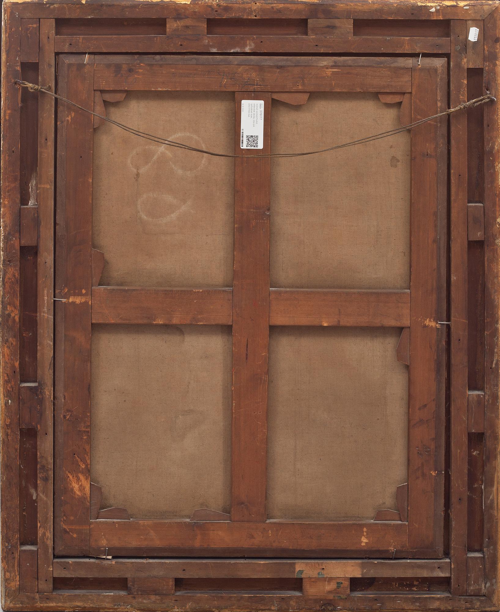 OKÄND KONSTNÄR, Holländsk skola, olja på uppfodrad duk, 1600/1700-tal.