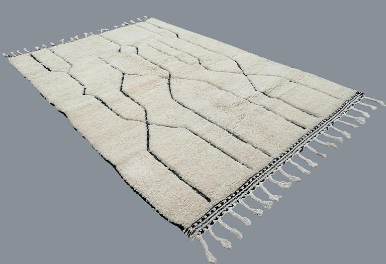 A carpet, Morocco, ca 245 x 158 cm.