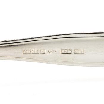 A Danish silver cutlery set, “Sachsisk”, Cohr, Swedish import mark ( 121 pieces).