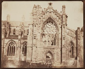 346. William Henry Fox Talbot, "Melrose Abbey, Scotland", 1844.