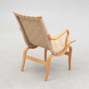 Bruno Mathsson, an armchair, "Eva", Dux, second half of the 20th century.