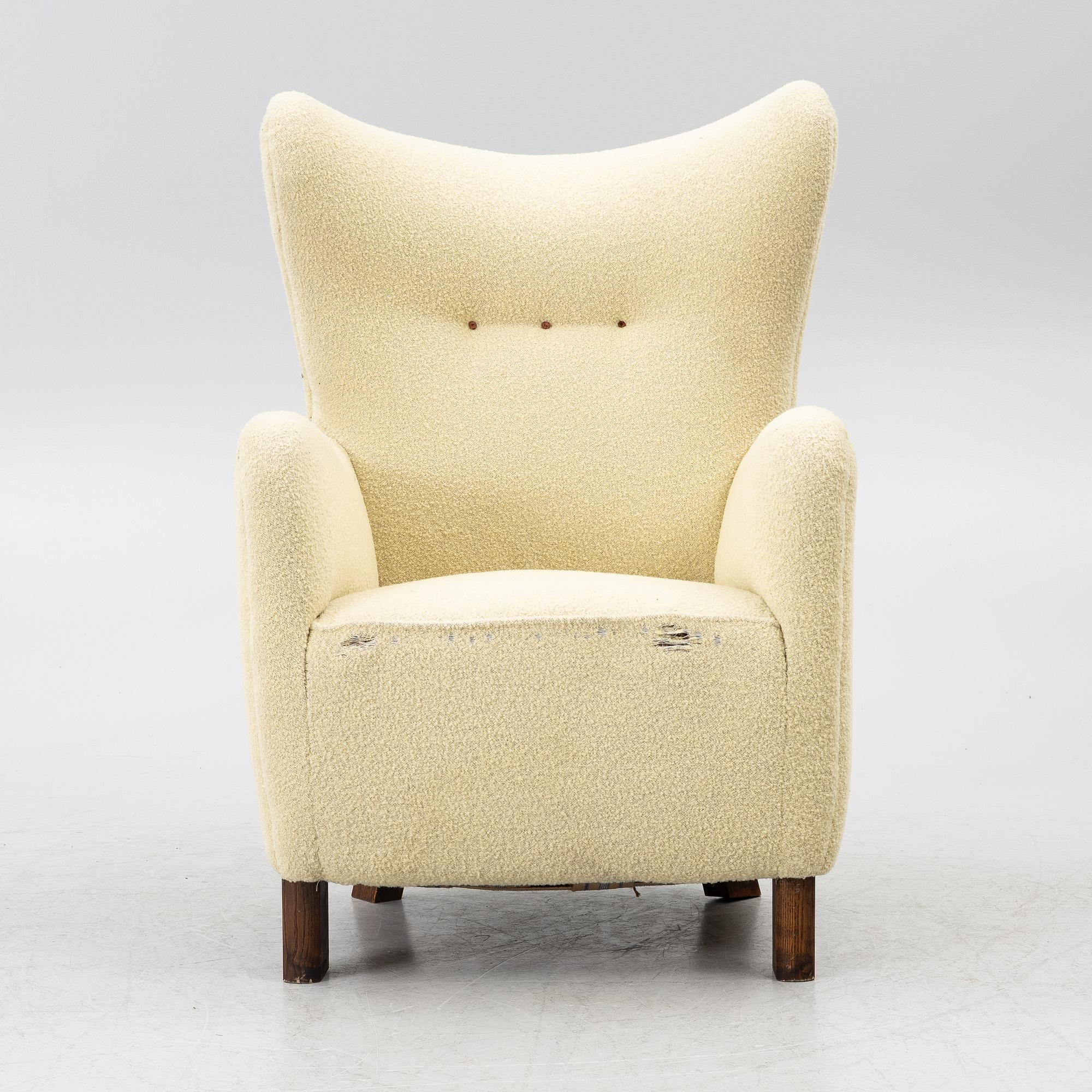 A Scandinavian Modern armchair, mid20th century.