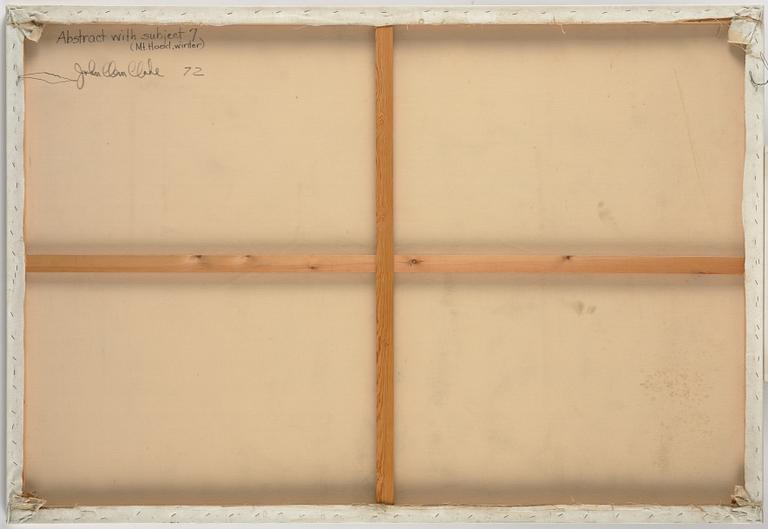 John Clem Clarke, "Abstract with subject 7 (Mt. Hood, Winter).