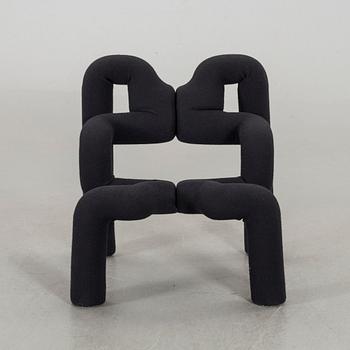 A Terje Ekstrom "Ekstrem" armchair Norway 1980's.
