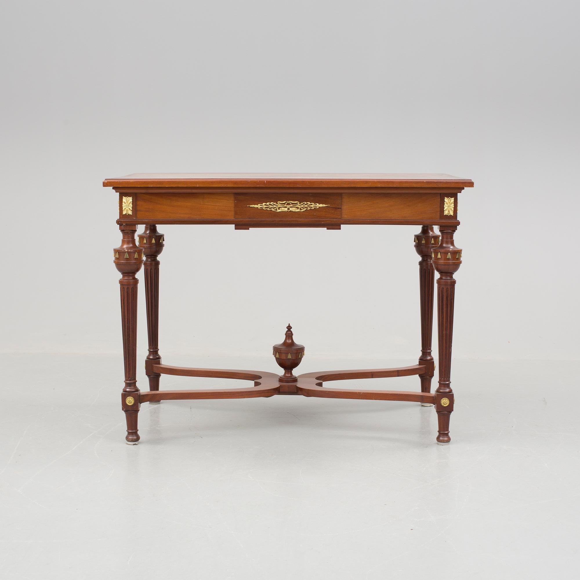 BIBLIOTEKSBORD, empire-stil, 1900-tal.