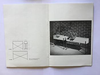 Hans-Agne Jakobsson, a pair of flower stands, model "M 79/1000", Hans-Agne Jakobsson AB, Markaryd 1950-60s.