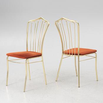 Dining group, 5 pieces, Italy, 1980s.