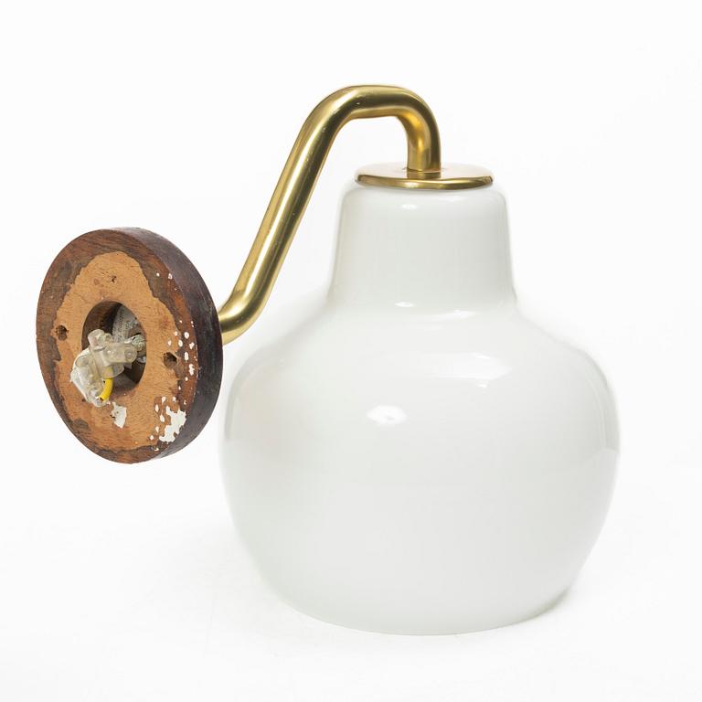 Vilhelm Lauritzen, a 'VL Ring Crown' wall light, Louis Poulsen, Denmark, end of the 20th century.