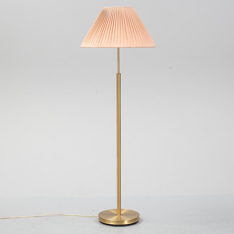 Josef Frank, a model 2148 brass floor light, Svenskt Tenn.