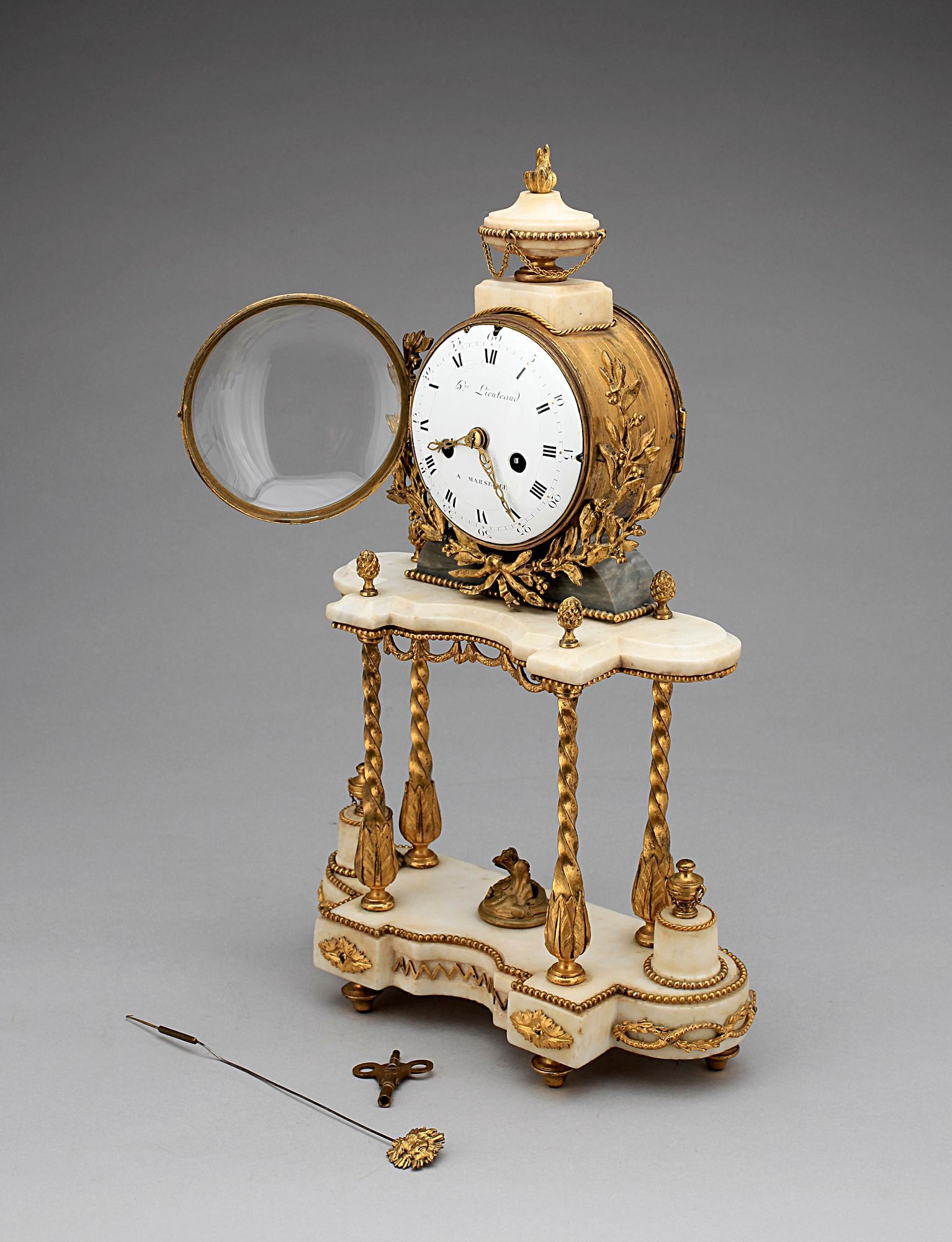 BORDSPENDYL, Honoré Lieuteaud, Louis XVI, Frankrike, 1700-tal.