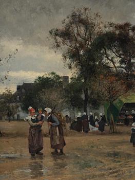 Johan Ericson, "Torget Concarneau".