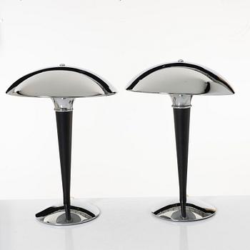 Table lamps, a pair, Dakapo, Ikea, 1993.