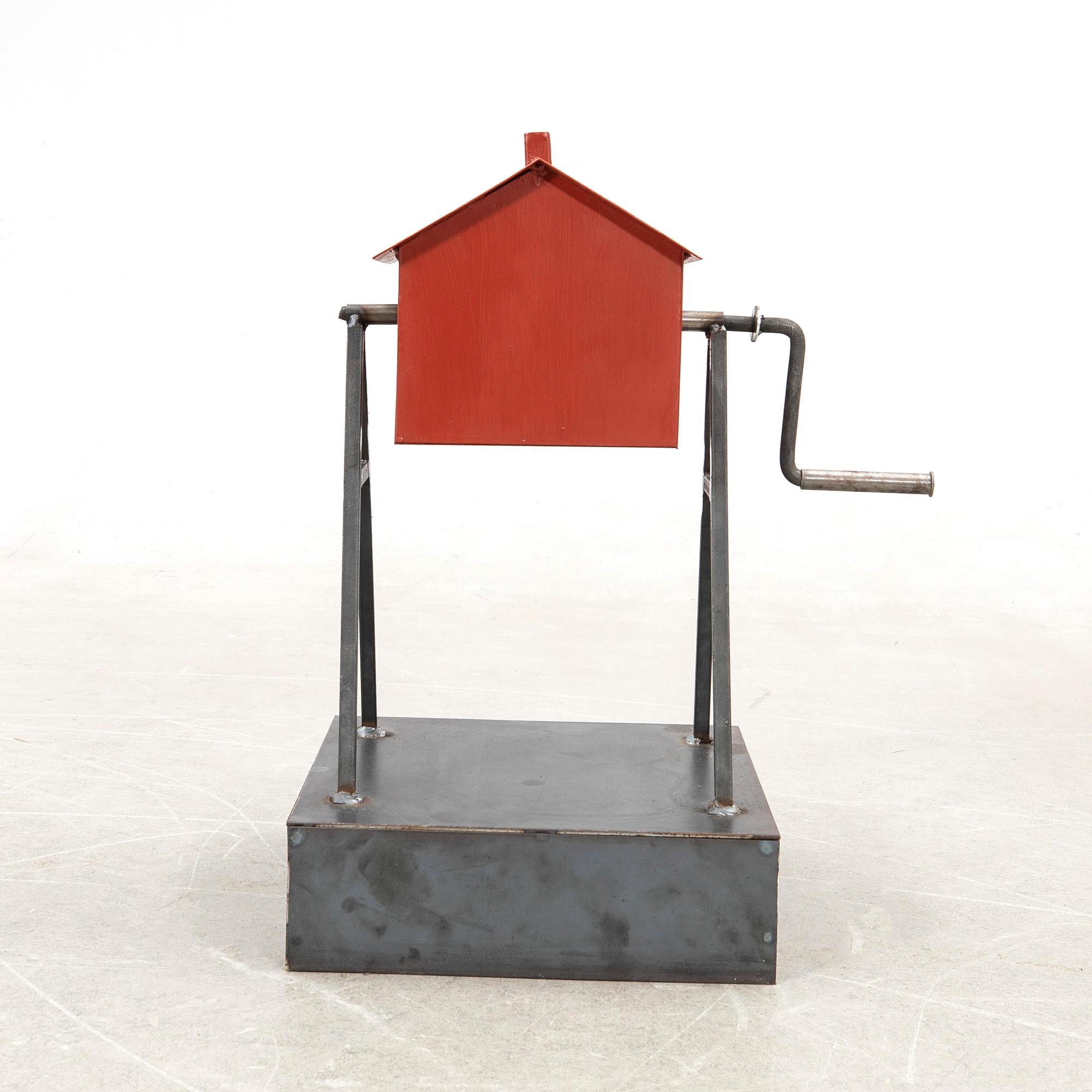 Peter Johansson, Skulptur, "Stuga", 2022.