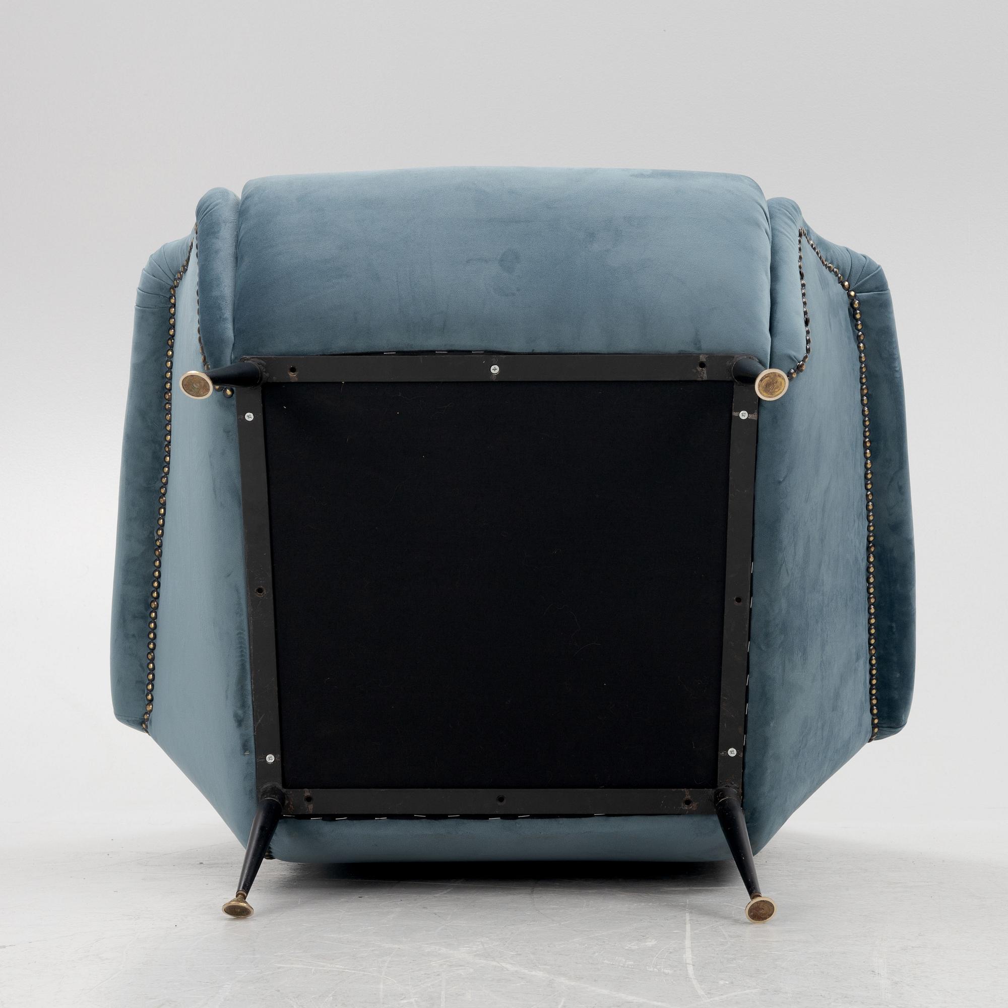 Gigi Radice, fåtölj, Minotti, Italien, 1950-tal.