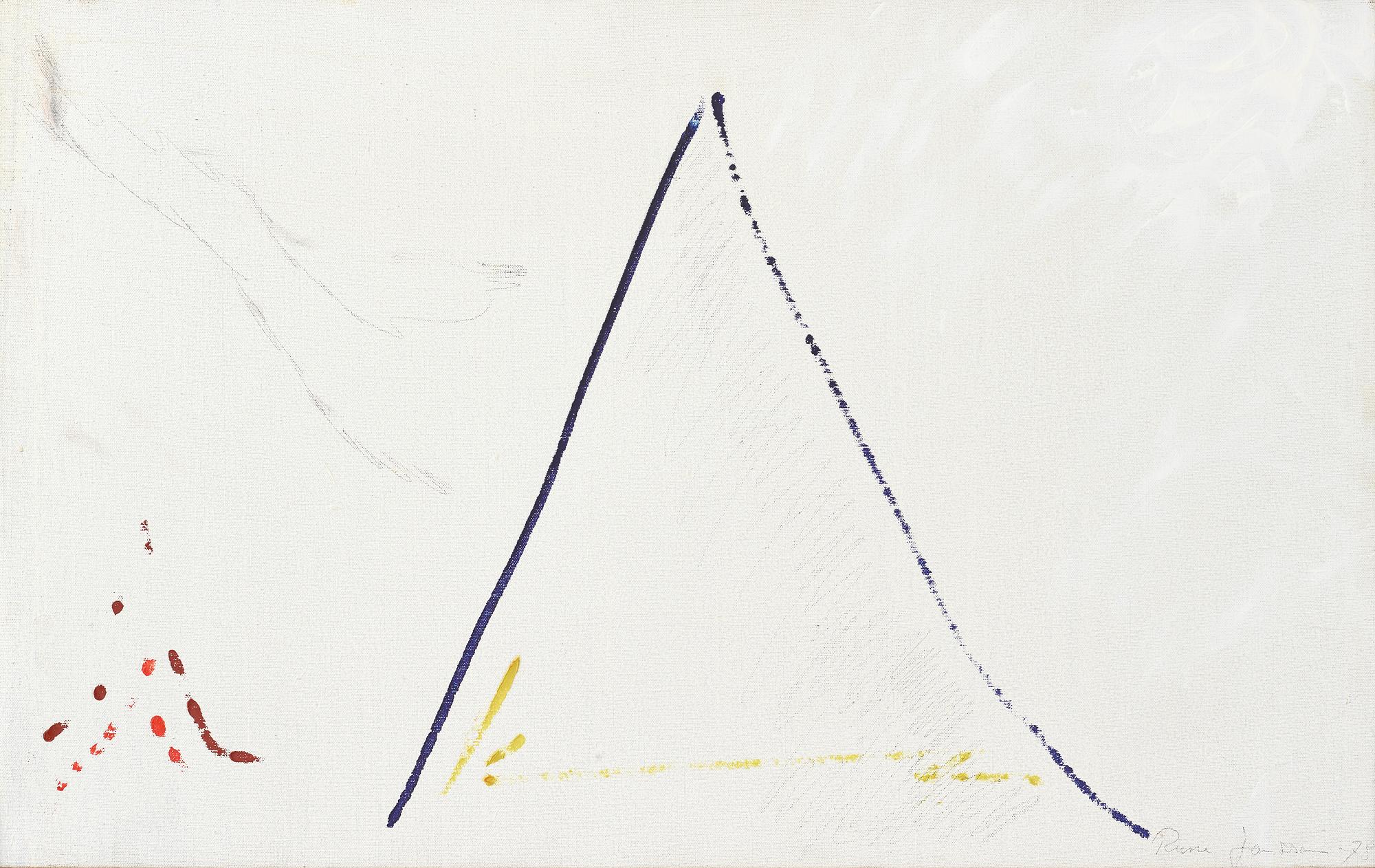 Rune Jansson, oil on canvas, signed and dated -78.