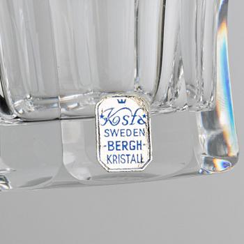 Elis Bergh, glasservis, 96 delar,  "Rosersberg", Kosta.