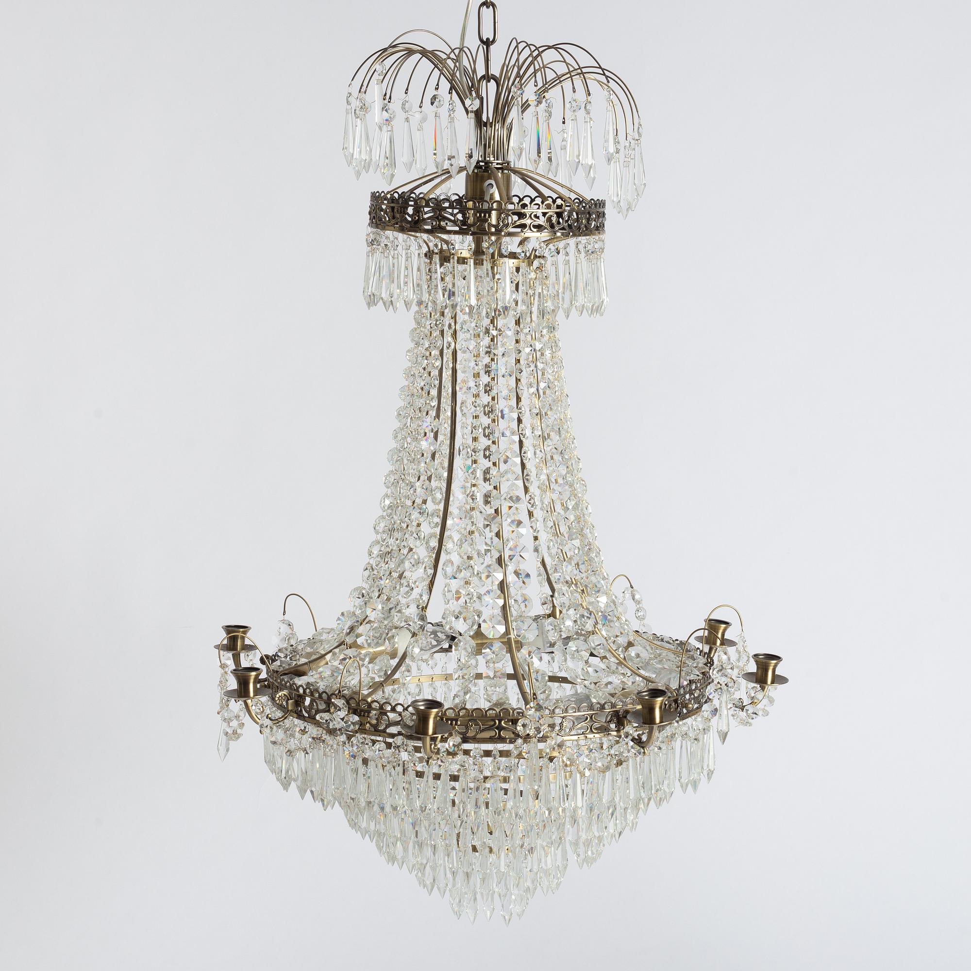 Chandelier, "Läckö", Markslöjd.