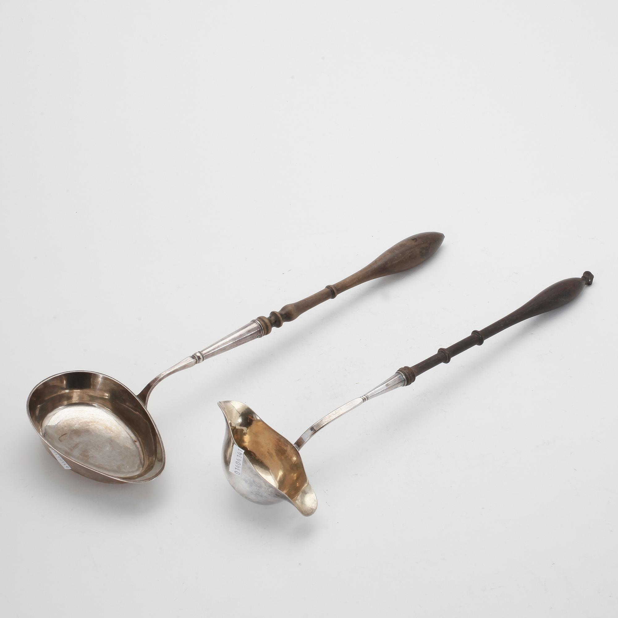 SOPPSLEV, silver, Johan Carlsson, Norrköping, 1836.