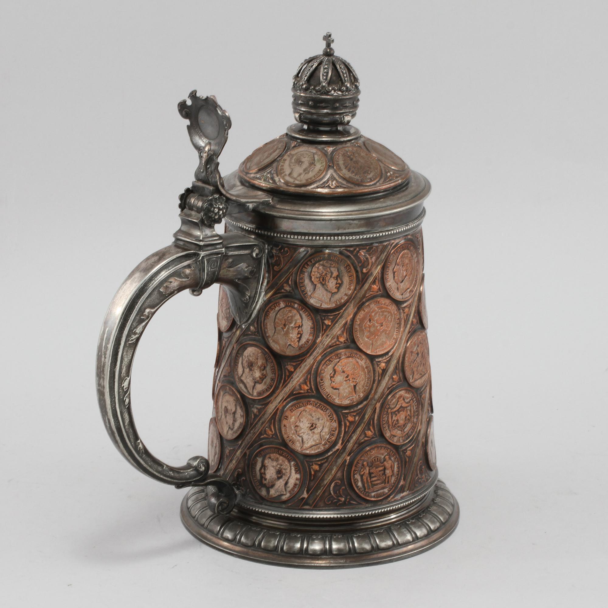 STOP, vitmetall, 1800-talets andra hälft.