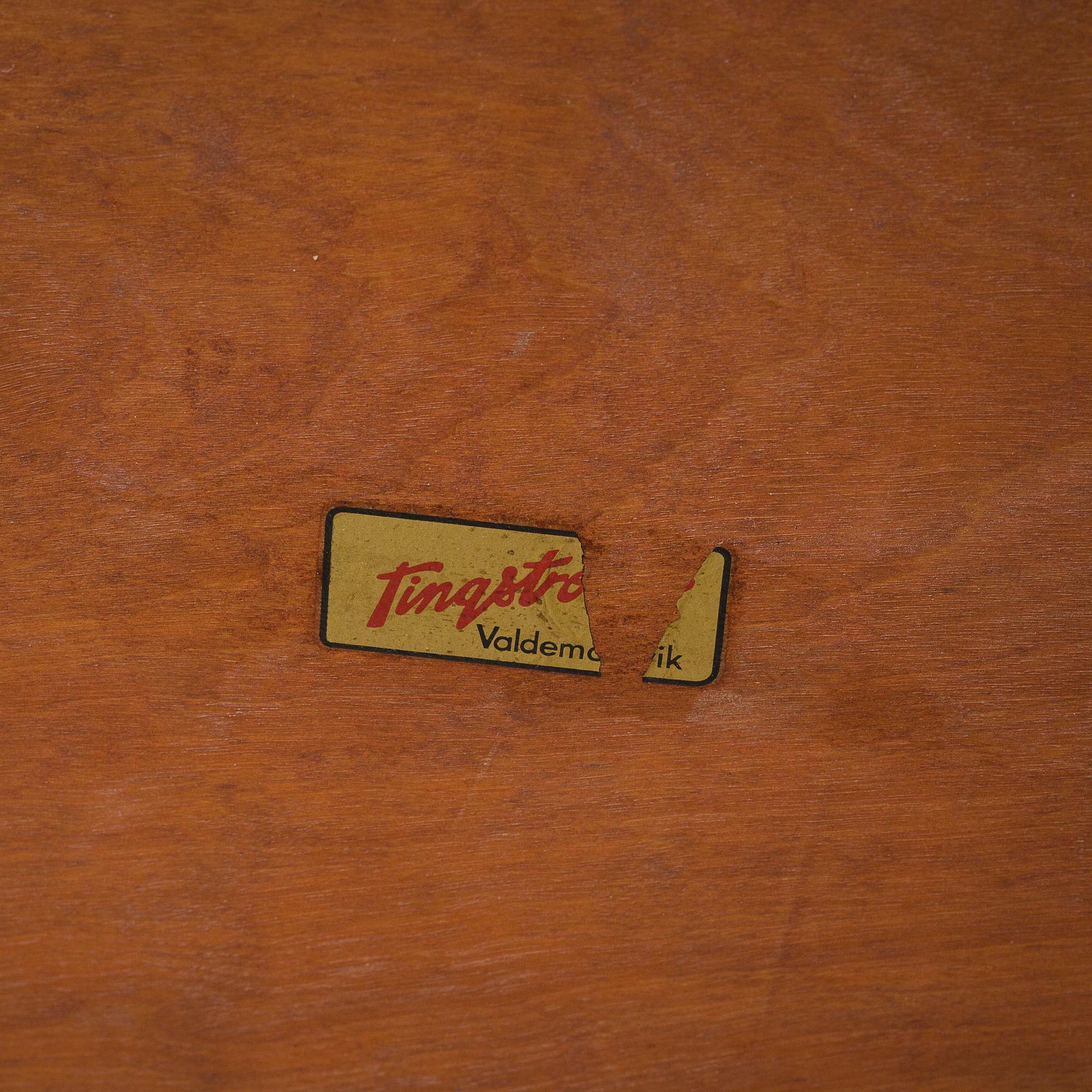A mid 20th century table made by Tingströms, Valdemarsvik.