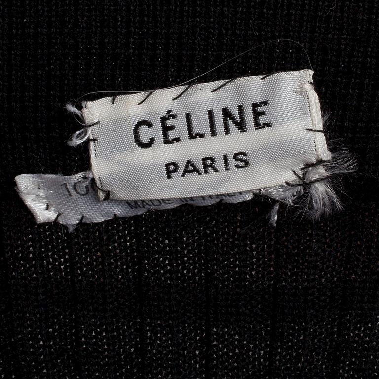 CÉLINE, cardigan.
