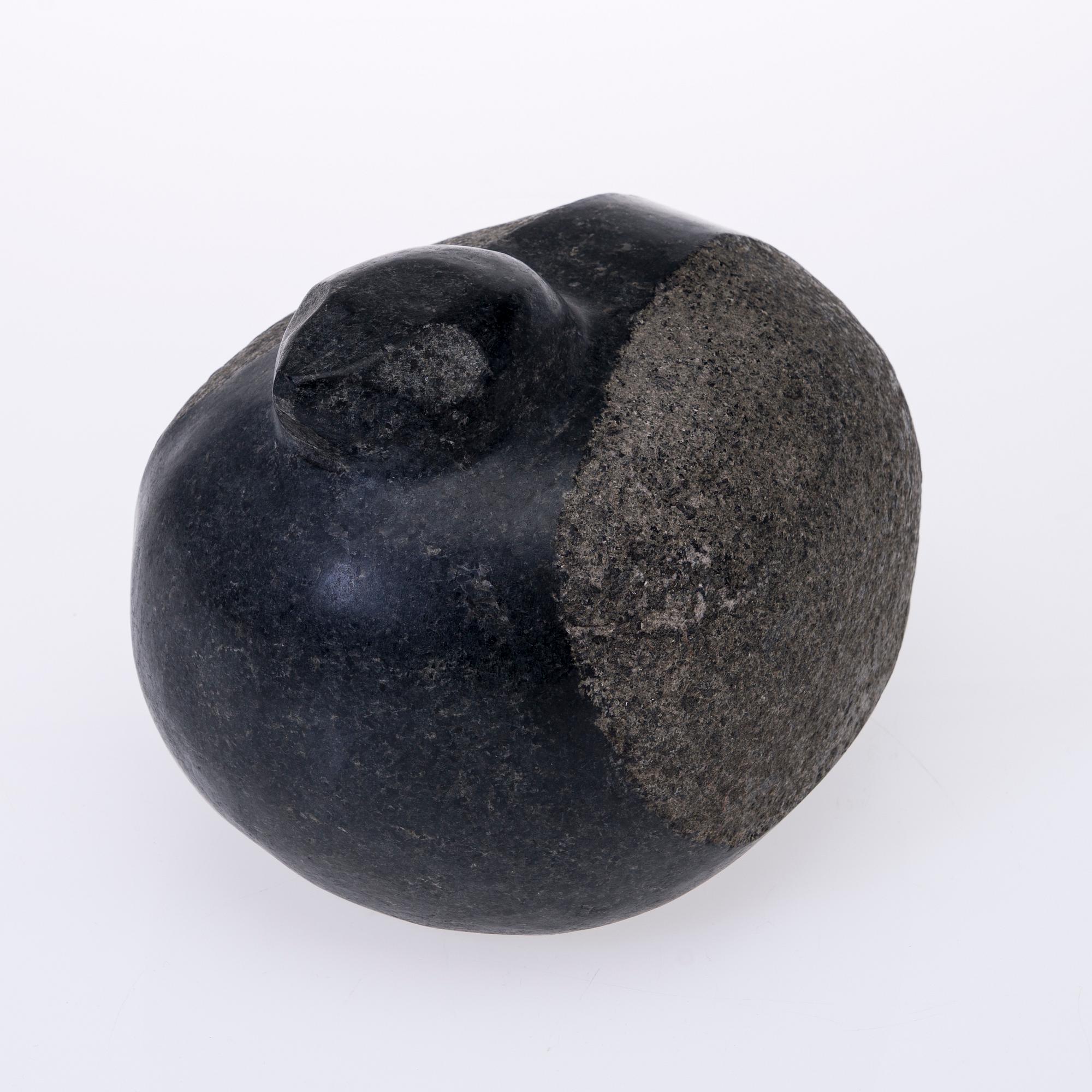 JUHANI SAKSA, skulptur, sten, monogramsignerad J.S. -86.