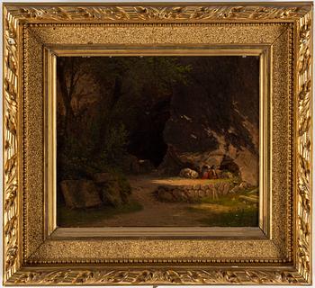 Georg Emil Libert, oil on panel, signed and dated -51.