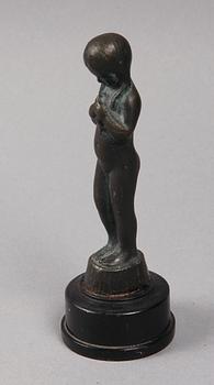 ASTRI BERGMAN-TAUBE, skulptur, brons. Sign.