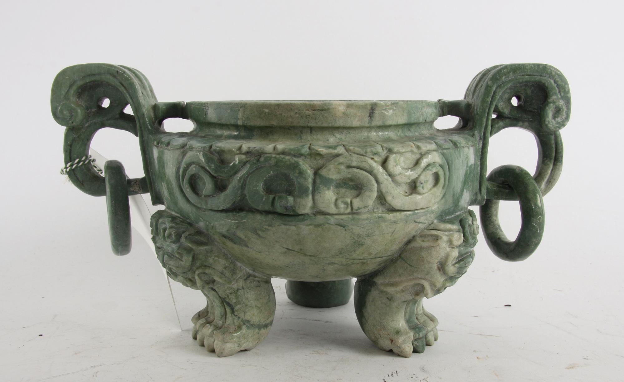 RÖKELSEKAR, sten, Kina.