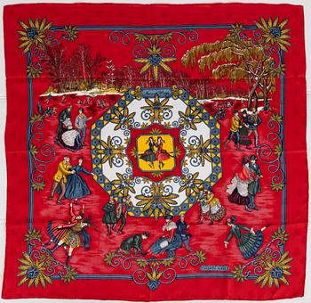 Hermès, scarf, "Joies d'Hiver".