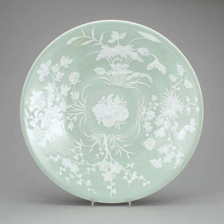 FAT, porslin, Kina. Celadon.