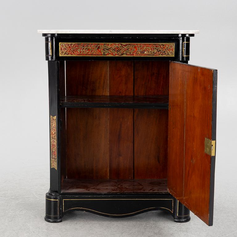 A Boulle style cabinet, circa 1900.