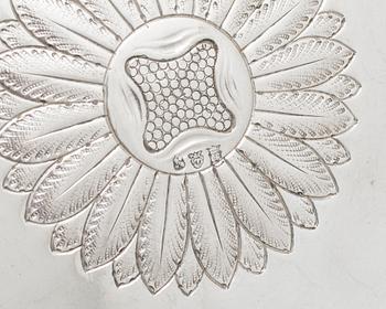 A Louis XVI-style silver thureen, 20th century.