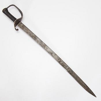 Huggare, rysk, m/1856 för flottan.