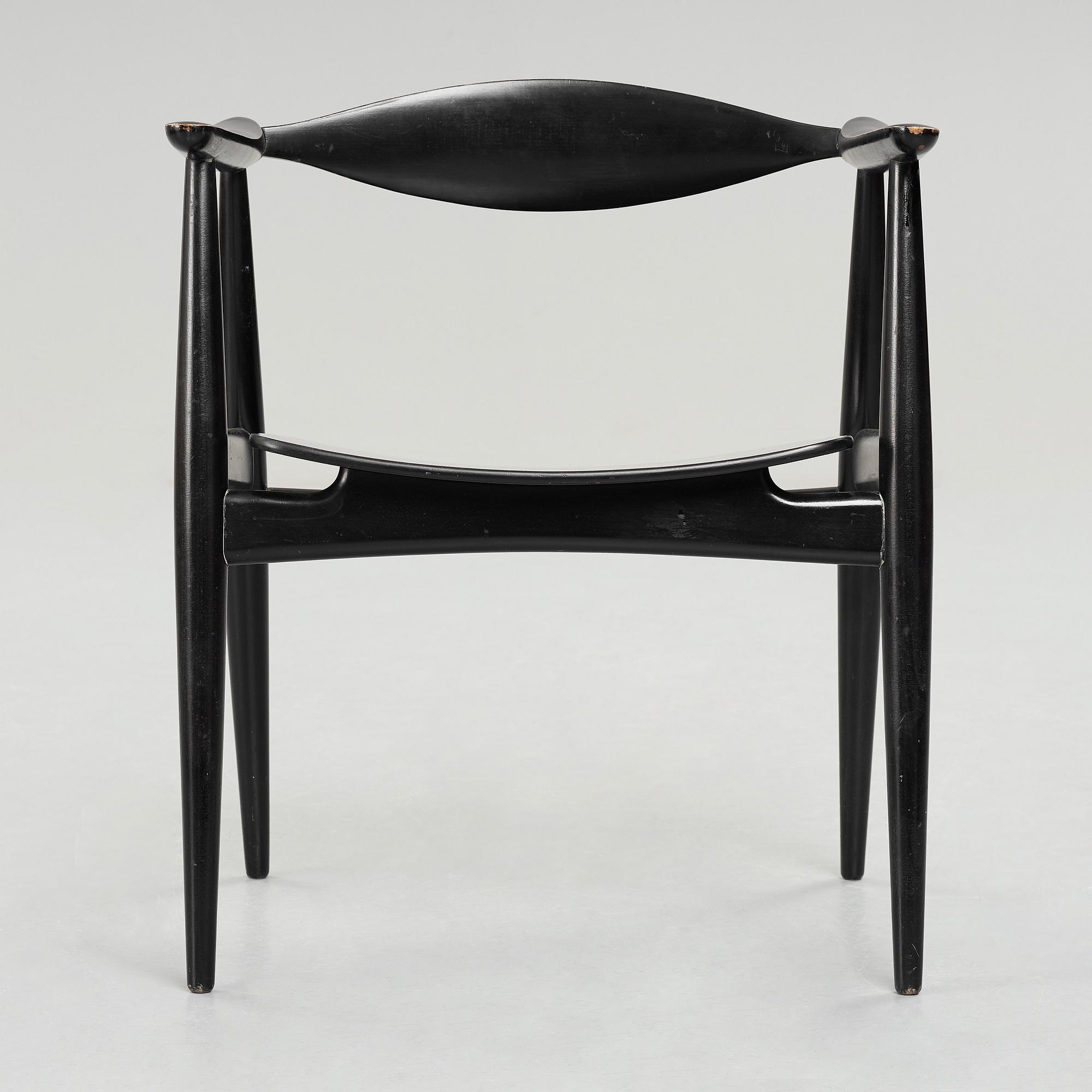 HANS J WEGNER, karmstol, "CH35", Carl Hansen & Søn, Danmark, 1950-60-tal.