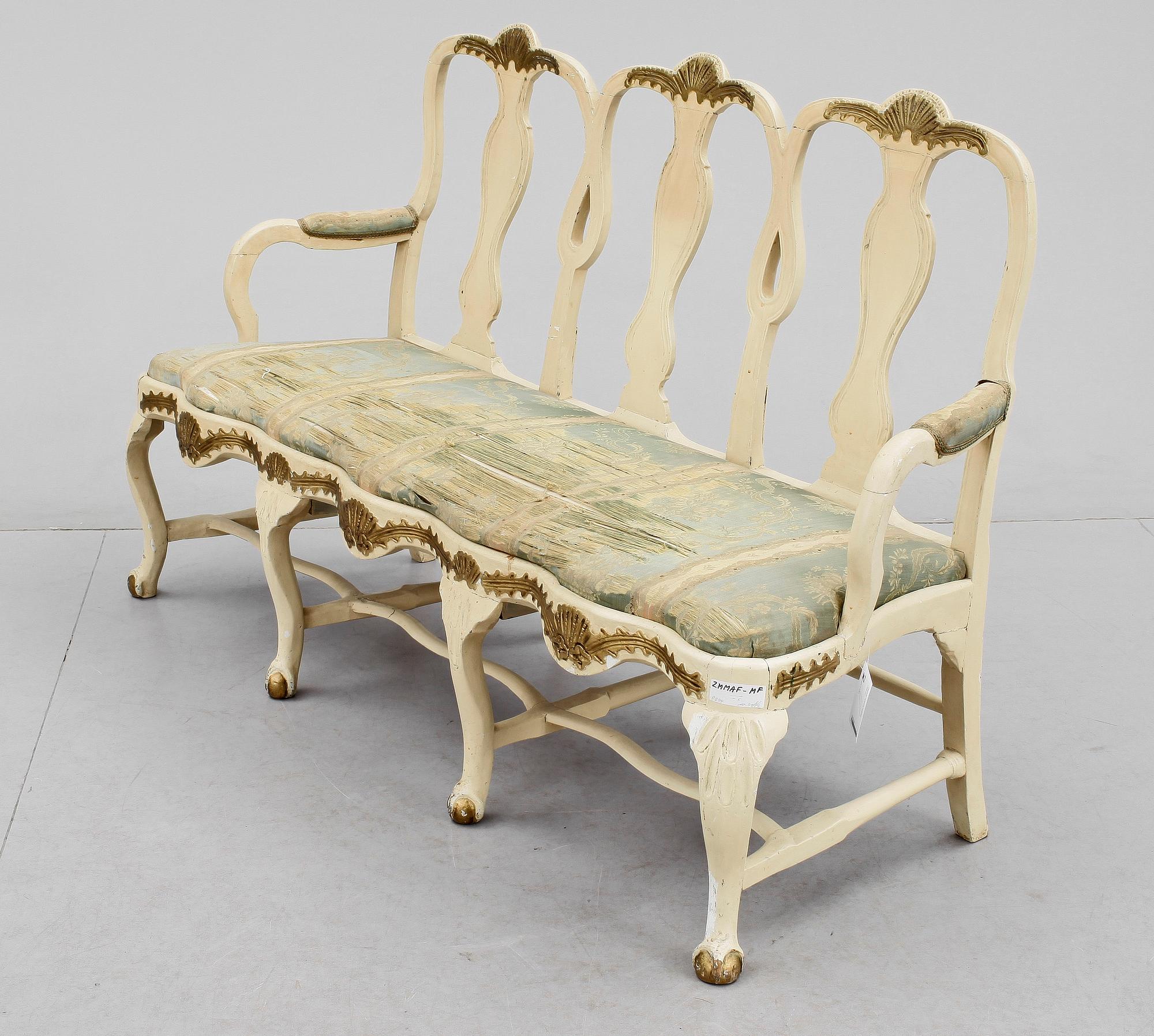 SOFFA, rokoko, 1700-tal.