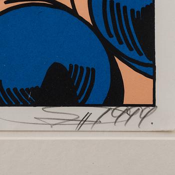 ERRÓ GUDMUNDUR GUDMUNDSSON, färgserigrafi. Signerad och numrerad 143/200. Daterad 1999.