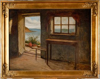 OKÄND KONSTNÄR, olja på duk, England, 1800-/1900-tal.