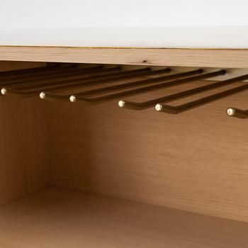 A bar cabinet/sideboard, specially made by Sjölinders Snickeri, Sweden, around 2018.