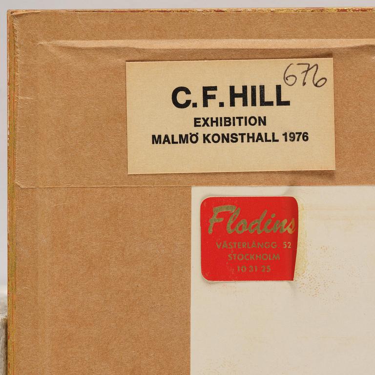 Carl Fredrik Hill, Architectural fantasy.