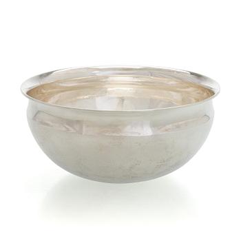 Tapio Wirkkala, a 'TW 341' silver bowl, Kultakeskus, Hämenlinna 1965.