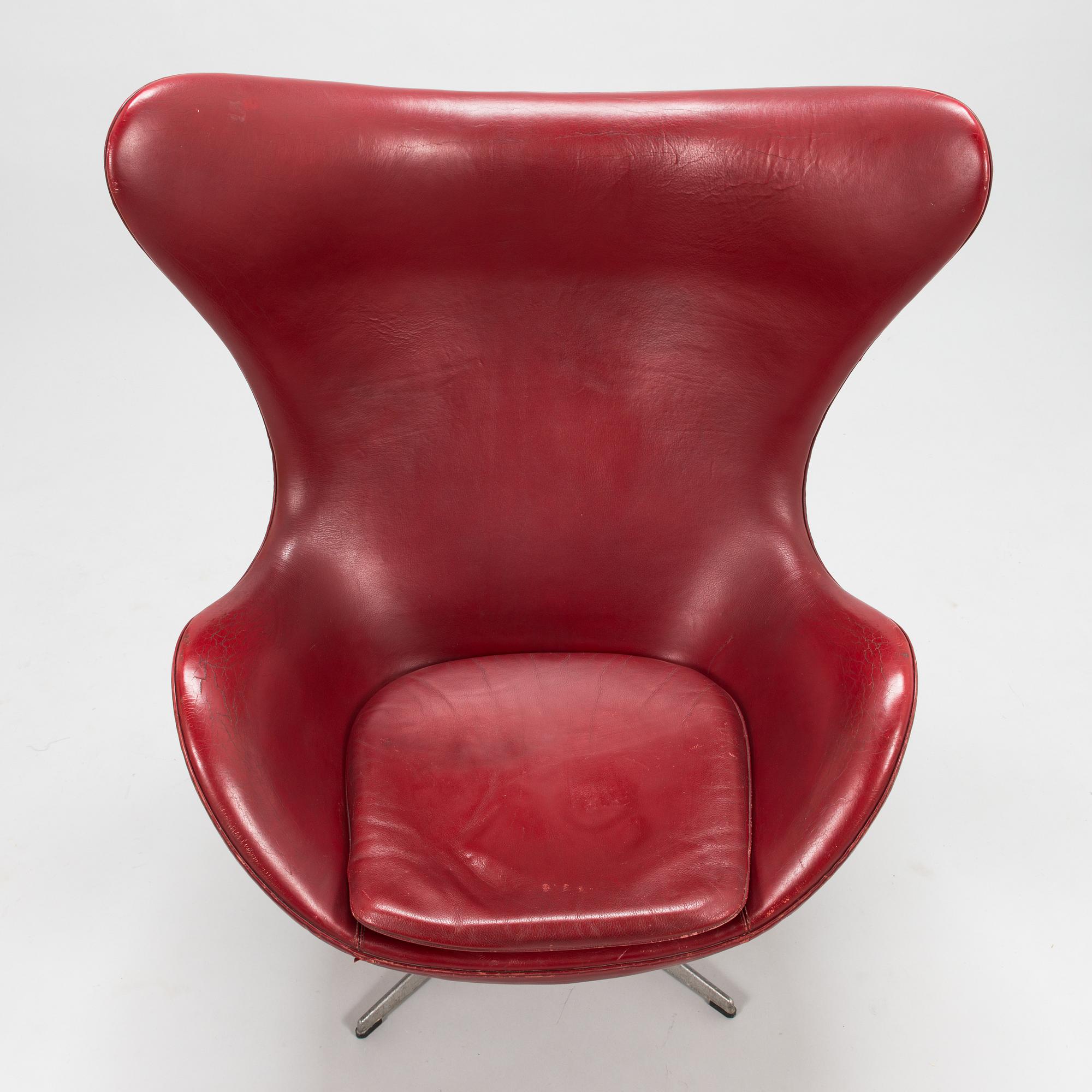 Arne Jacobsen, fåtölj, "Ägget/ The Egg Chair", Arne Jacobsen, Fritz Hansen, Danmark 2003.