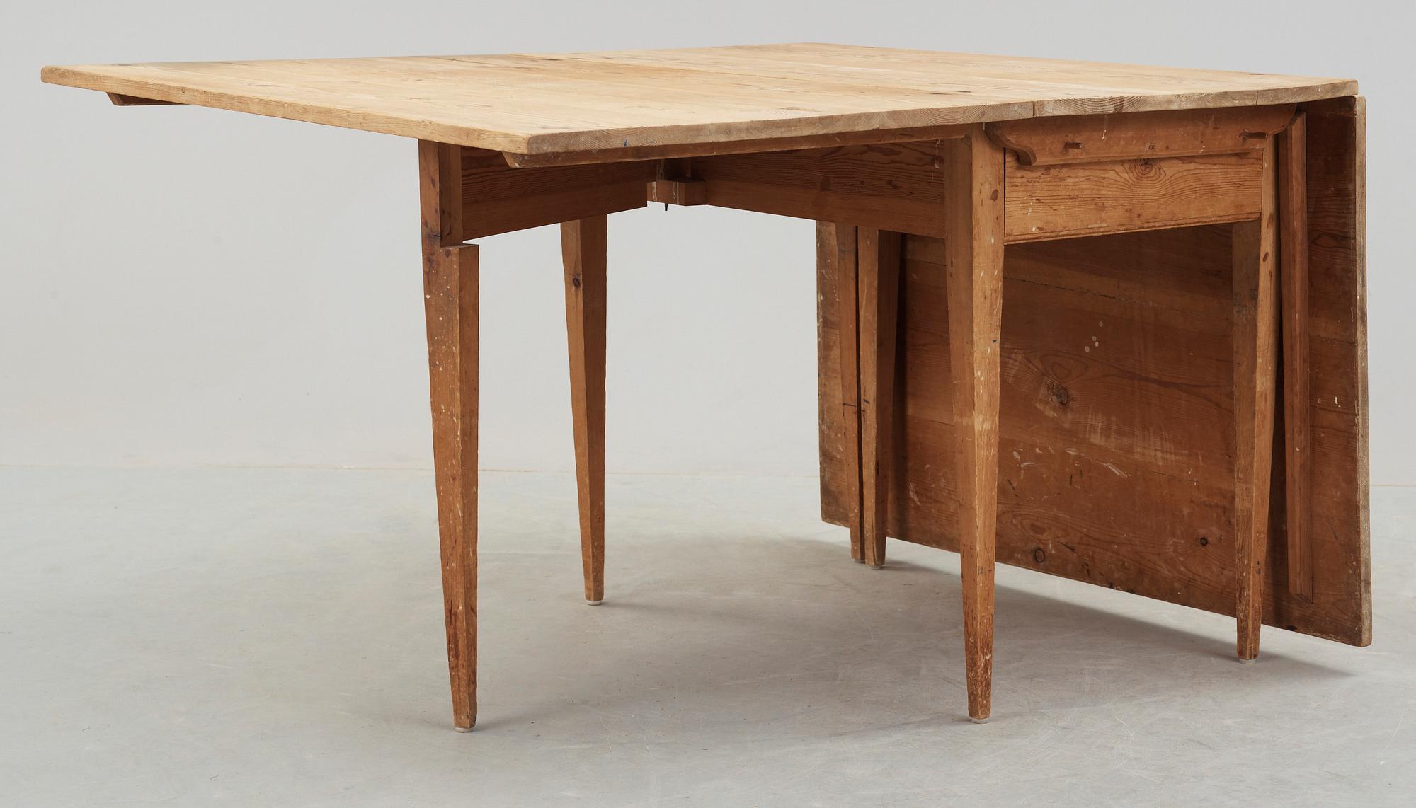 SLAGBORD, allmoge, Hälsingland, 1800-tal.