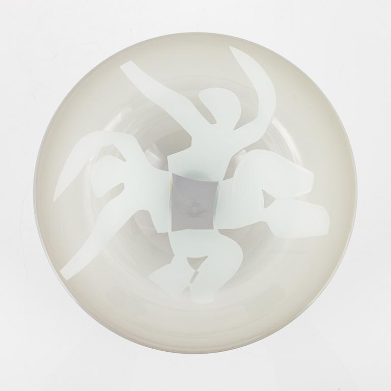 Klas-Göran Tinbäck, skulpturer, 2 st samt skålfat.