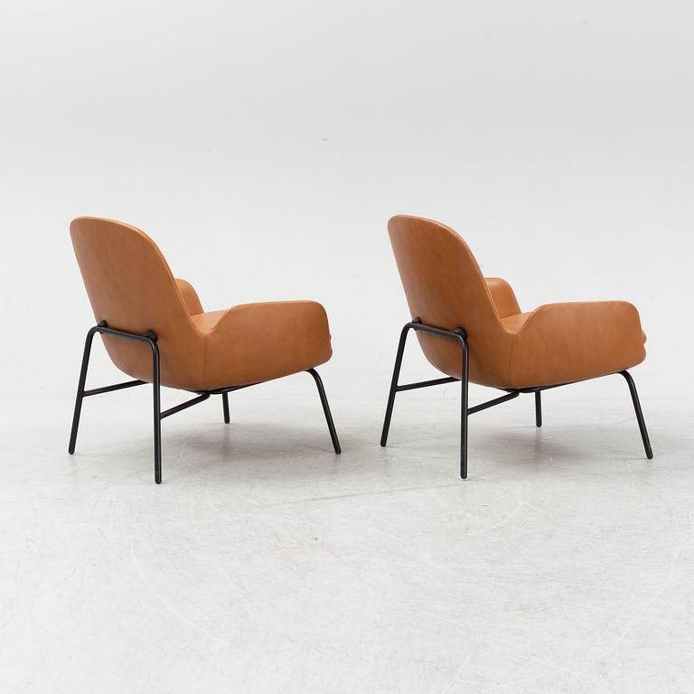 Simon Legald, fåtöljer, ett par, 'Era Lounge Chair Low', Normann Copenhagen. Modellen formgiven 2014.