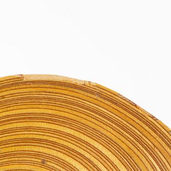 Tapio Wirkkala, a birch plywood dish, Finland 1950s.