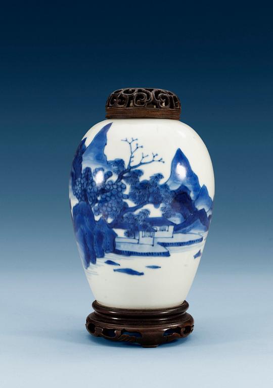 KRUKA, porslin. Transition, 1600-tal.