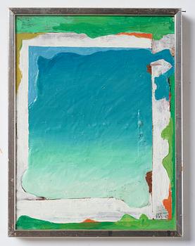 Philip von Schantz, mixed media on panel, signed and dated -67.