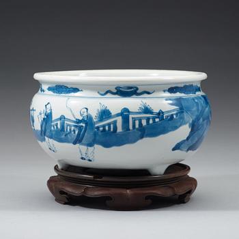 RÖKELSEKAR, porslin. Qingdynastin, Kangxi (1662-1722).
